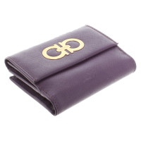 Salvatore Ferragamo Bag/Purse Leather in Violet