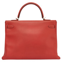 Hermès Kelly Bag 35 in Pelle in Rosa