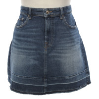 7 For All Mankind Skirt in Blue