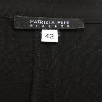 Patrizia Pepe Blouses jurk in zwart