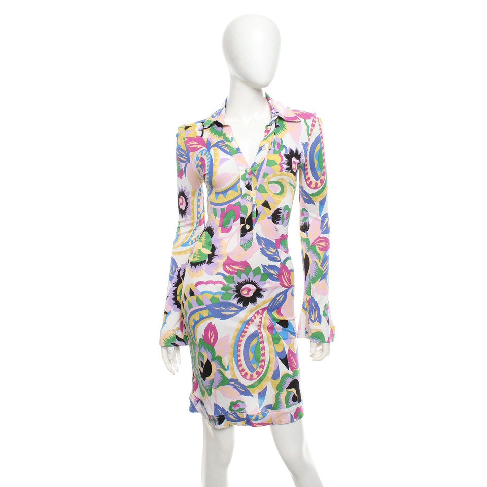 Etro Kleid mit floralem Muster - Second Hand Etro Kleid ...