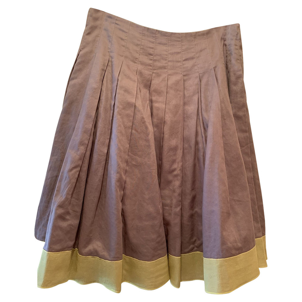 Prada Skirt Cotton in Taupe