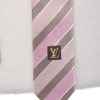 Louis Vuitton Bind roze en grijze strepen