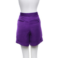 Ralph Lauren Shorts Silk in Violet