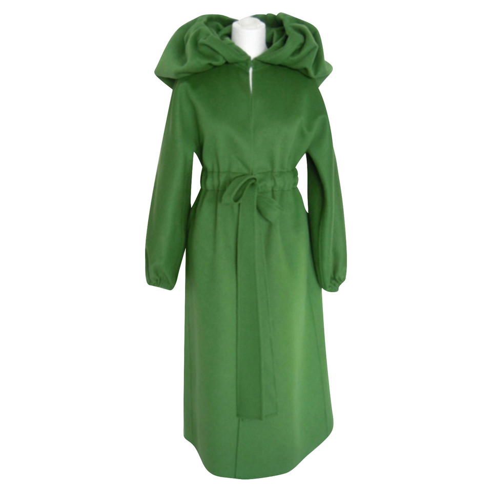 Valentino Garavani Jas/Mantel Wol in Groen