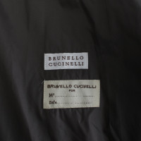 Brunello Cucinelli Jacke/Mantel in Grau