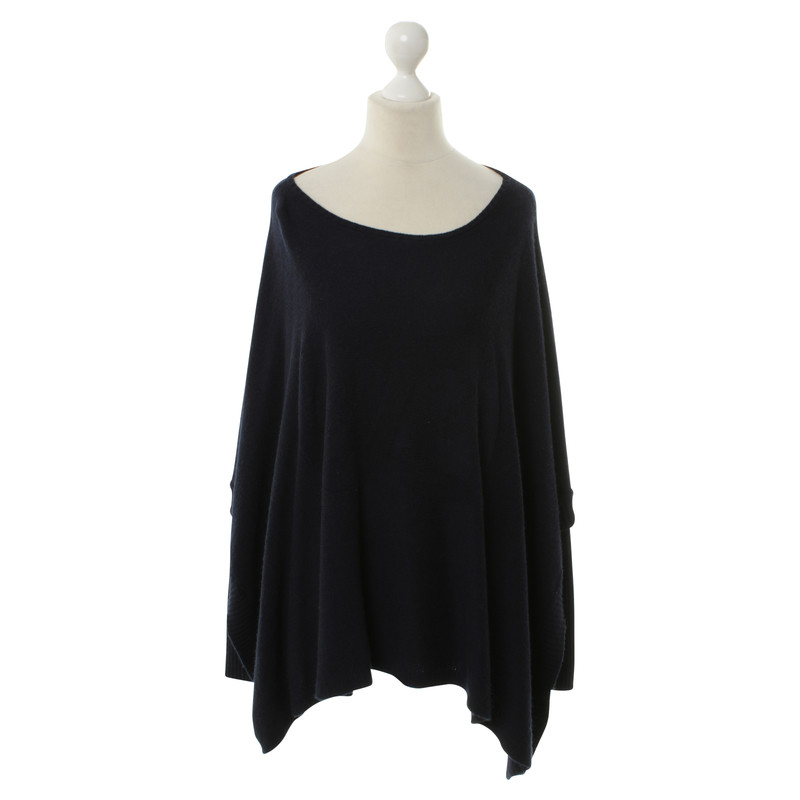 Escada Poncho in dark blue