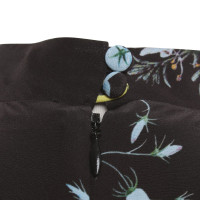 Erdem Robe en soie avec un motif floral