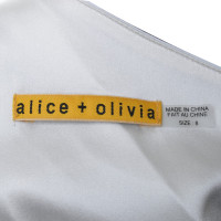 Alice + Olivia Robe en noir / blanc