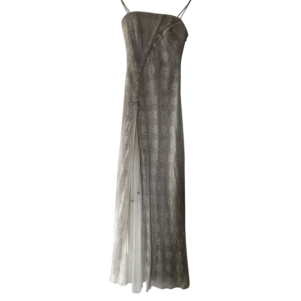 Jenny Packham Kleid aus Baumwolle in Beige