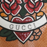 Gucci Sac à bandoulière en Cuir en Ocre