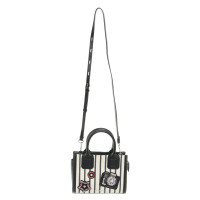 Karl Lagerfeld Handtasche mit Applikationen