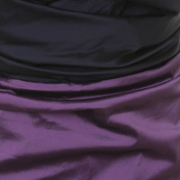 Dolce & Gabbana Bandeaukleid black/purple