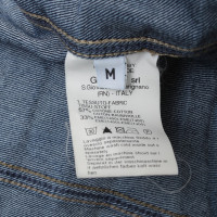 Marithé Et Francois Girbaud giacca di jeans in incidente sguardo