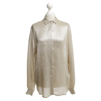 Msgm Blusa in oro