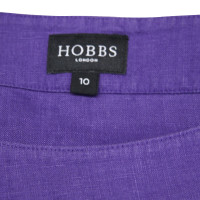 Hobbs Linen top in violet