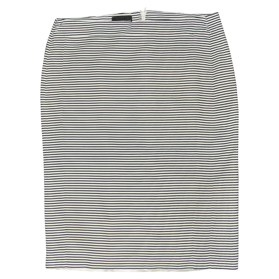 Armani skirt with stripe pattern